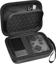 PAIYULE Travel Case Compatible with RG35xx Plus Retro Handheld Game Console, Handheld Emulator Storage Holder Organizer, Android Game Console Carrying Bag (Box Only)