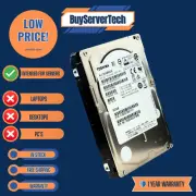 Toshiba AL13SXB600N 600GB 15K SAS 12Gb/s 2.5" HDD | Enterprise - 1 Year warranty