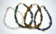 Lyn's Jewelry Gemstone Chip Bracelets Gold 8"