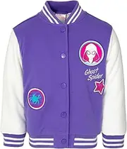 [Marvel] Spider-Man Spider-Gwen Girls Varsity Bomber Jacket Toddler to Big Kid