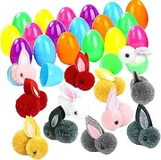 Generic 24x Fillable Easter Eggs Easter Basket Stuffers Ornaments