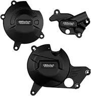 Engine Timing Part Covers Motorcycle Engine Engine Protective Cover Engine Side Cover Anti-Fall Cover for Suzuki SV650 SV650X DL650 2015-2022 Engine Guards Starter Cover(One Set)