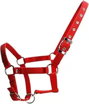 QSTDGVPW Adjustable Horse Halter Equestrian Equipment Outdoor Sports Practice Breakaway Halter Equestrian Headstall for Pasture Farm