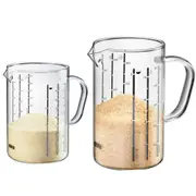 Gefu Meti Measuring Jug (Heat-resistant Glass) - 1L