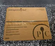 NEW PAMPERED CHEF 12" (30CM) CAST IRON GRILL PAN SKILLET
