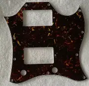 4 Ply Brown Tortoise Pickguard For US Gibson SG Standard Style Guitar Pickguard