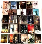 JEFFREY JONES - TRADING CARD BASE SET - 90 CARDS - 10 - 9 POCKETS