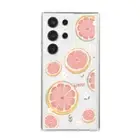 Gasbag Clear Case Cover Fresh Fruit For Samsung S24 S23 S22 Ultra S21 S20 FE
