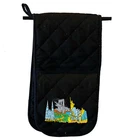 New York Usa Country Flag - Novelty Mitt Kitchen Glove Mitts Double Oven Gloves