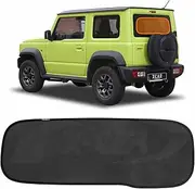 X-CAR Rear Windscreen Sun Shade for Suzuki Jimny 3-Door 2018-2025 Magnetic Car Custom Wind Screen Sun Blind Mesh