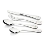 4pc Stanley Rogers Children Cutlery Set Food/Meal Utensils Australian Animals