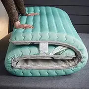 Upgrade Thai Latex Thicken Mattress,Folding Floor Mattress for Sleep,Japanese Traditional Futon Mattress,Tatami Mattress,Portable Camping Mattress,Guests Sleeping Pad