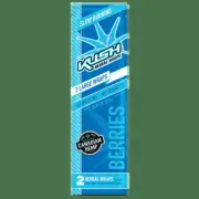 Kush Conical Herbal Pre rolled Wraps 2 pack - Berries Kush Herbal Wraps