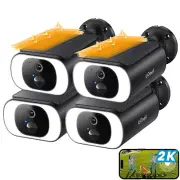 IeGeek 3MP Solar Battery Powered Wireless Security Camera System WiFi Outdoor