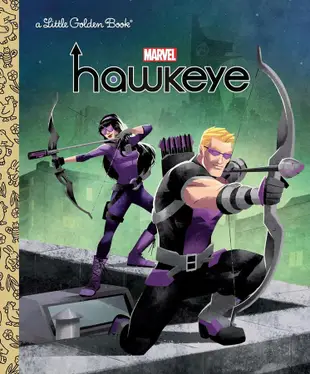 A Little Golden Book: Marvel Hawkeye