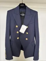 BRAND NEW BALMAIN BLAZER NAVY SIZE 34