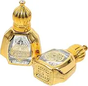DONFAMDS 2Pcs Portable Aroma Bottles Perfume Bottles with Design for Travel Outdoor Use Leakproof Lightweight Decorative Fragrance Containers