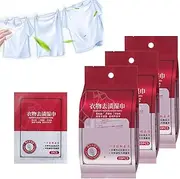 Clothing decontamination Wipes,Multifunctional Powerful Stain Removal Wet Wipes,Individual Wrapped Cleaning Wipes,for Cleaning Clothes and Shoes