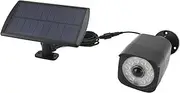 Dummy Fake Security Camera, Simulated Surveillance Security CCTV Dome Camera, Light Motion Sensor IP65 2200mAh Battery for Home and Businesses Indoor Outdoor