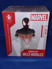 MARVEL EXCLUSIVE SPIDER-MAN CAMOUFLAGE MILES MORALES GENTLE GIANT BUST LIMIT 750