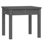 Garden Bench Seater Outdoor Patio Seat Stool Chair Solid Pine Wood Grey 50cm