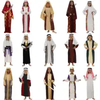 在飛比找蝦皮商城精選優惠-限定中東土豪服裝兒童迪拜富豪阿拉伯服裝阿拉伯王子白袍沙特王子