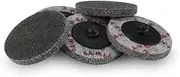 BHA Unitized Surface Prep Quick Change Discs, 2 Inch - 5 Pack (6AM - High Density, Aluminum Oxide, Medium)