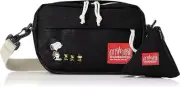 Manhattan Portage The mulberry Shoulder Bag PEANUTS Snoopy FW2022 Black Japan