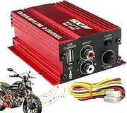 Frfik Car Stereo Amplifier | Speaker Amp Car Audio Amp | 2 Channel Auto Audio Amplifier, Multichannel Amplifiers, Car Speaker Amplifier, Car Accessories
