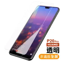 在飛比找momo購物網優惠-華為 HUAWEI P20Pro 透明高清非滿版9H鋼化膜手