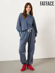 FatFace Blue Hope Sweat 100% Organic Cotton Joggers (E98935) | $114