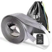 Tow Recovery Rope 20 ft 70000 lbs - Tow Strap 6 m 35 US Tons for Truck Van an...