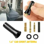 Black Car Aerial Bee Sting Mast Antenna Ariel Arial Mini Radio Small Am Fm Roof (for: Mini)