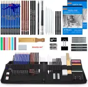 Drawing Kit, 52 Pack Drawing Pencils Set, Professional Drawing Art Kit Sketch