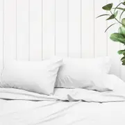 3/4 Piece Odyssey Thermal Flannelette Sheet Set White (Double)