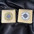 L’Occitane Extra Gentle Soaps W/Shea Butter 1 Verbena 1 Milk 3.5oz Each Lot Of 2