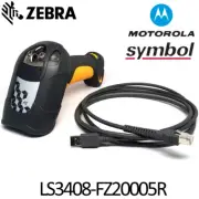 Symbol Barcode Scanner W Cable Handheld Extended Range Rugged LS3408-FZ20005R