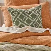 Allora Embroidered Geo Cushion [MUSLALLOR25]