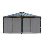 Palermo/Milano/Martinique Gazebo Netting Set - 4 Piece