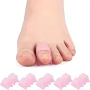 10 Pcs Hammer Toes Corrector Toe Splints, Gel Toe Straighteners Toes Separators Overlapping, Curled, Crooked, Claw, Toe Corrector for Men and Women