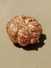 Estee Lauder Flowering Tangerine Solid Perfume Compact Pumpkin Rare NOS