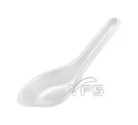 在飛比找樂天市場購物網優惠-PP彎形湯匙(白色)-長120mm (辦桌湯匙/免洗湯匙/塑