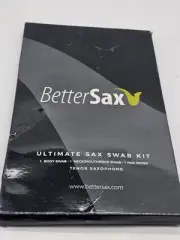 Tenor BetterSax Ultimate Sax Swab Kit Premium Microfiber Cleaning Cloths Swabs