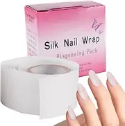 Silk Nail Wrap - Adhesive Extension Strip, Reinforce Protection Sheet | Strong Bonding Layer Secures, Flexible Repair Tool Supports Home Use, Professional Salon, Sessions