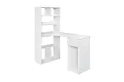 Artiss Computer Desk Bookshelf Drawer Cabinet 120cm White