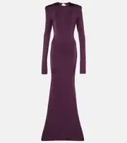 [Victoria Beckham] Victoria Beckham Open-back gown AU 10 purple