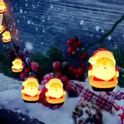 3m Santa Claus PVC String Lights Christmas Decorations String Lights 20LED Santa Claus Decorations Lights for Party Xmas Tree Decor Kid's Room