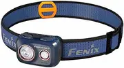 Fenix HL32R-T Rechargeable Headlamp - Lightweight 800 Lumen USB-C Headlight - Sport Headband LED Light - Rainproof & Dustproof Headlight - Torch for Trail Running, Mountaineering, Trekking (Dark Blue)