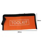 Tool Pouch Bag Bag Waterproof Case For Organizing Orange Oxford Pouch Bags