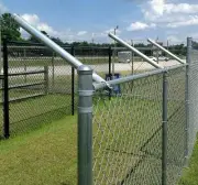 Extend-A-Post - Post Extensions for Chain Link Fence - Set of 2 SIZE 1-3/8
